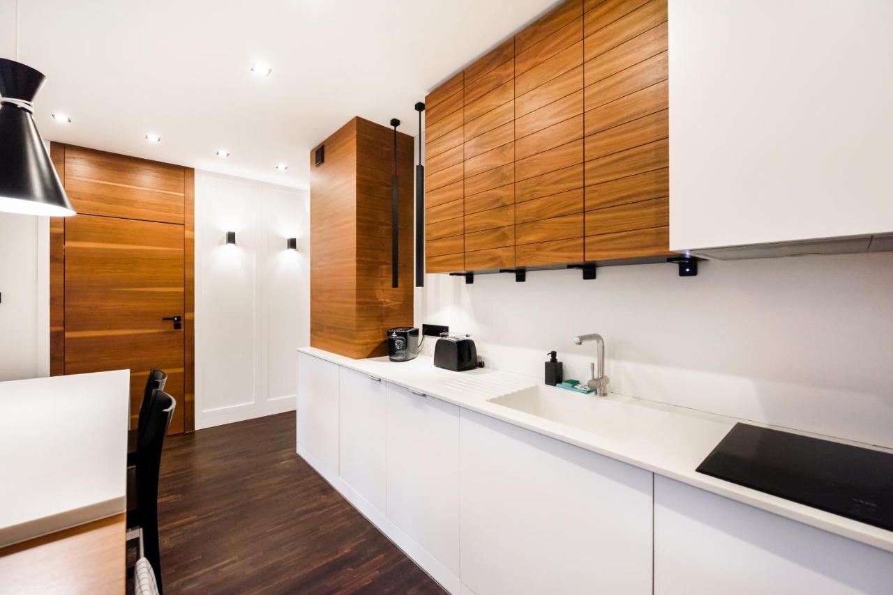 Wola Luxury Wooden Apartment Varsovia Exterior foto