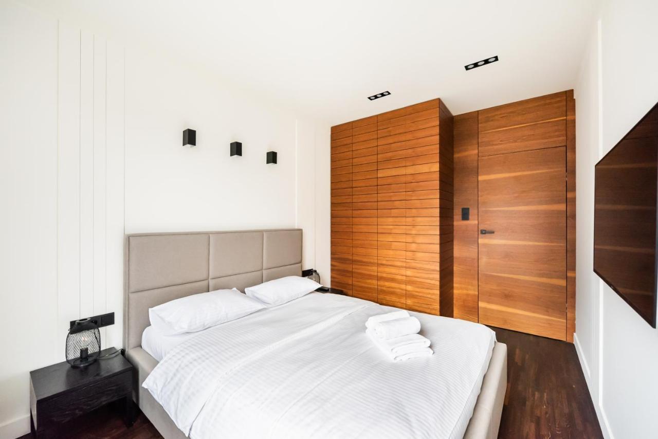 Wola Luxury Wooden Apartment Varsovia Exterior foto