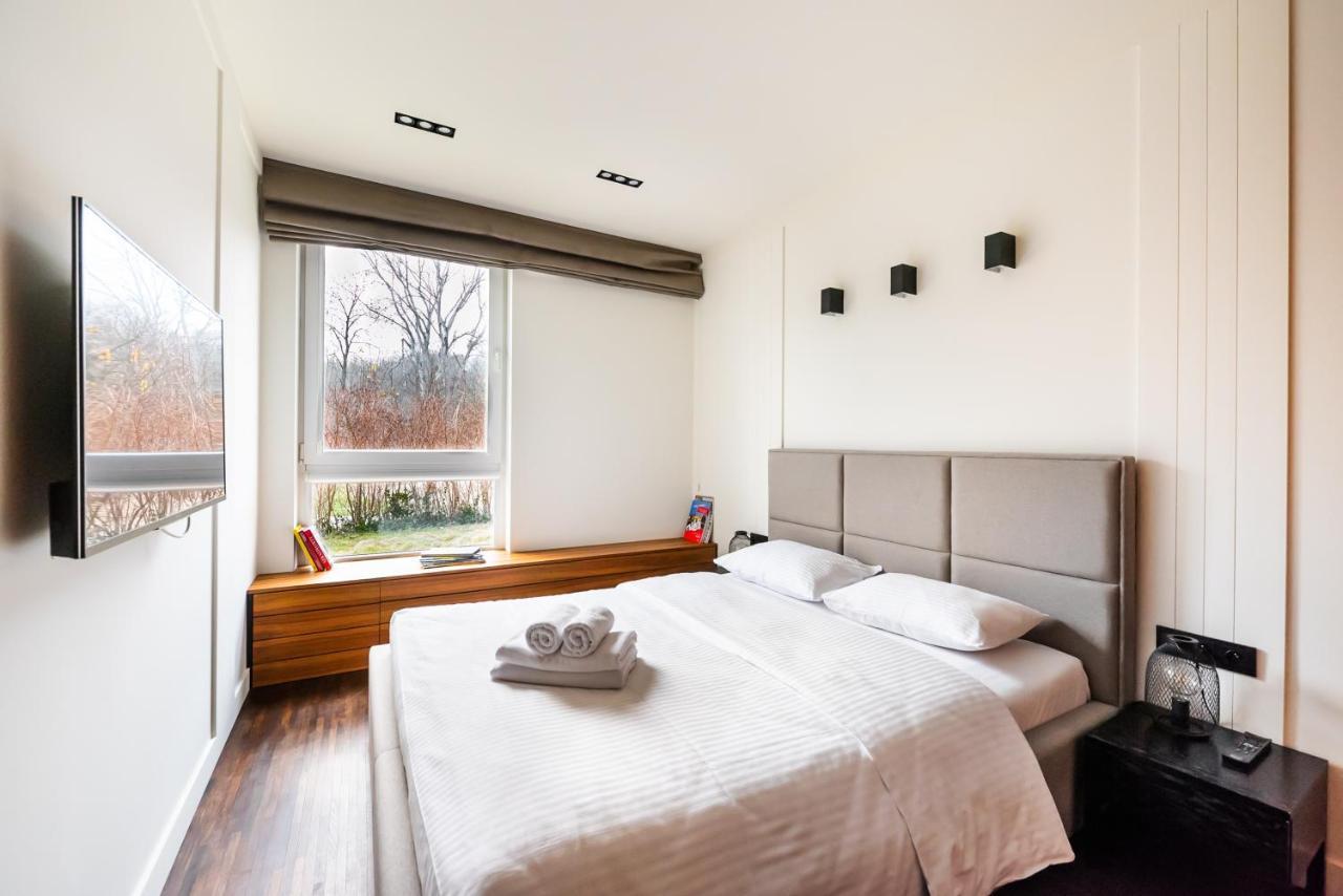 Wola Luxury Wooden Apartment Varsovia Exterior foto
